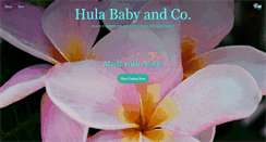 Desktop Screenshot of hulababyclothing.com